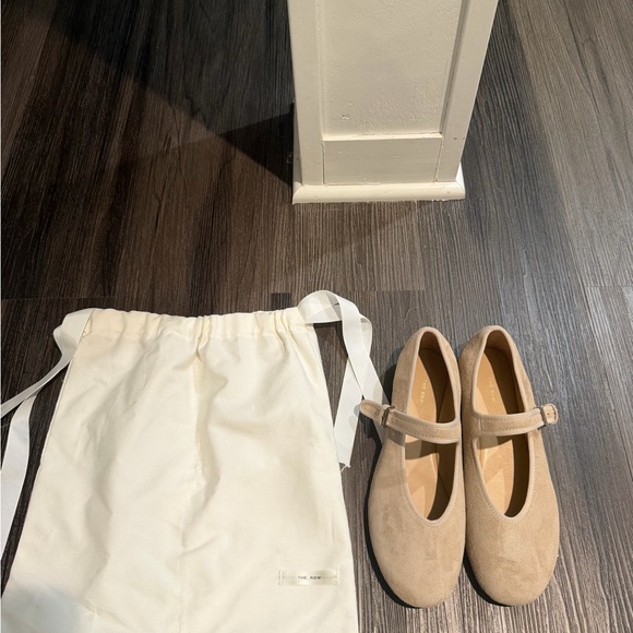 NWOT The Row Boheme Suede Mary Jane Flat size 38 - Picture 4 of 11